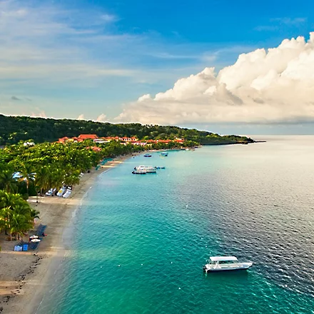 Honduras Roatan Beach Coast Boats