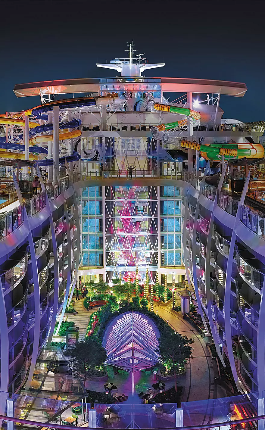 symphony of the seas new york sailing city skyline