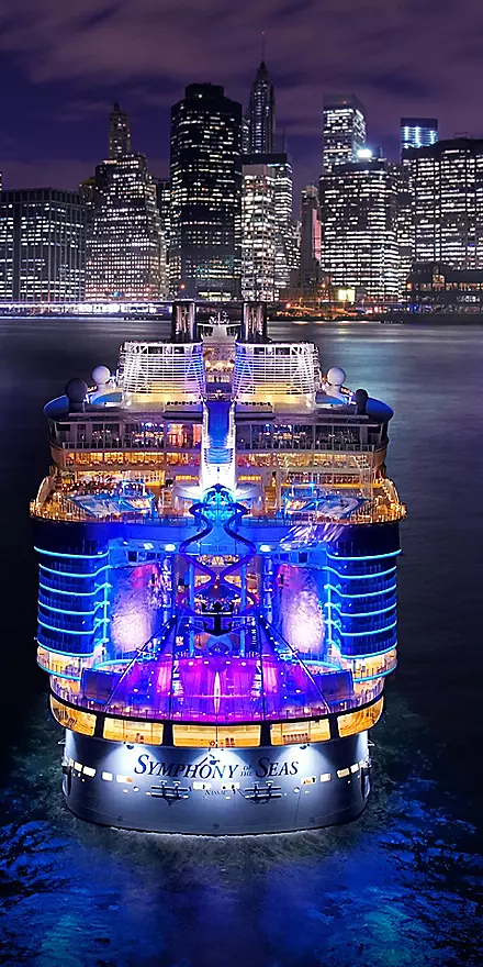 symphony of the seas new york sailing city skyline